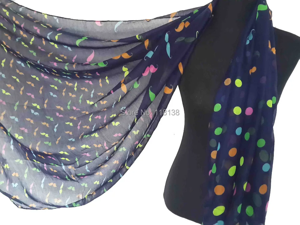 Красочные Усы в горошек аксессуары для женщин подарок бесплатная доставка|gift set