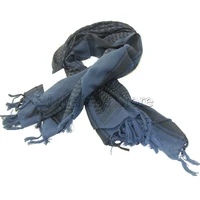 top blue unisex military winter shemagh tactical scarf 100 cotton keffiyeh scarf wrap outdoor hiking hunting windproof sacrves