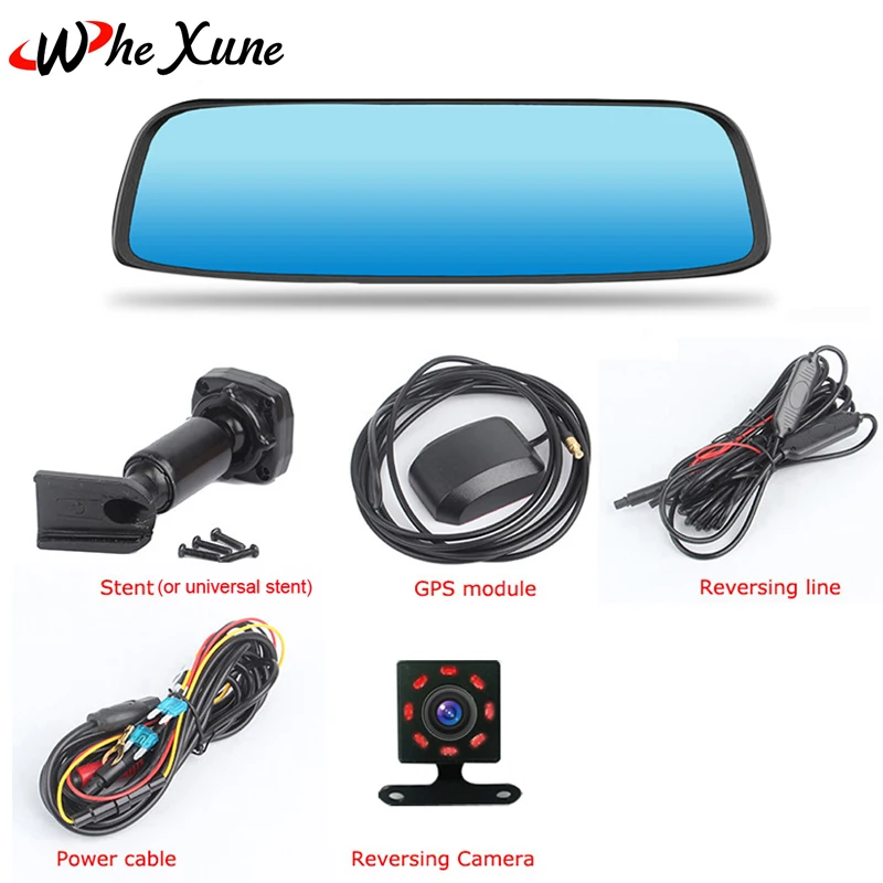 Whexune 2018 Android 5 1 Новый 8 дюймов 4G Touch ips Видеорегистраторы для автомобилей Камера