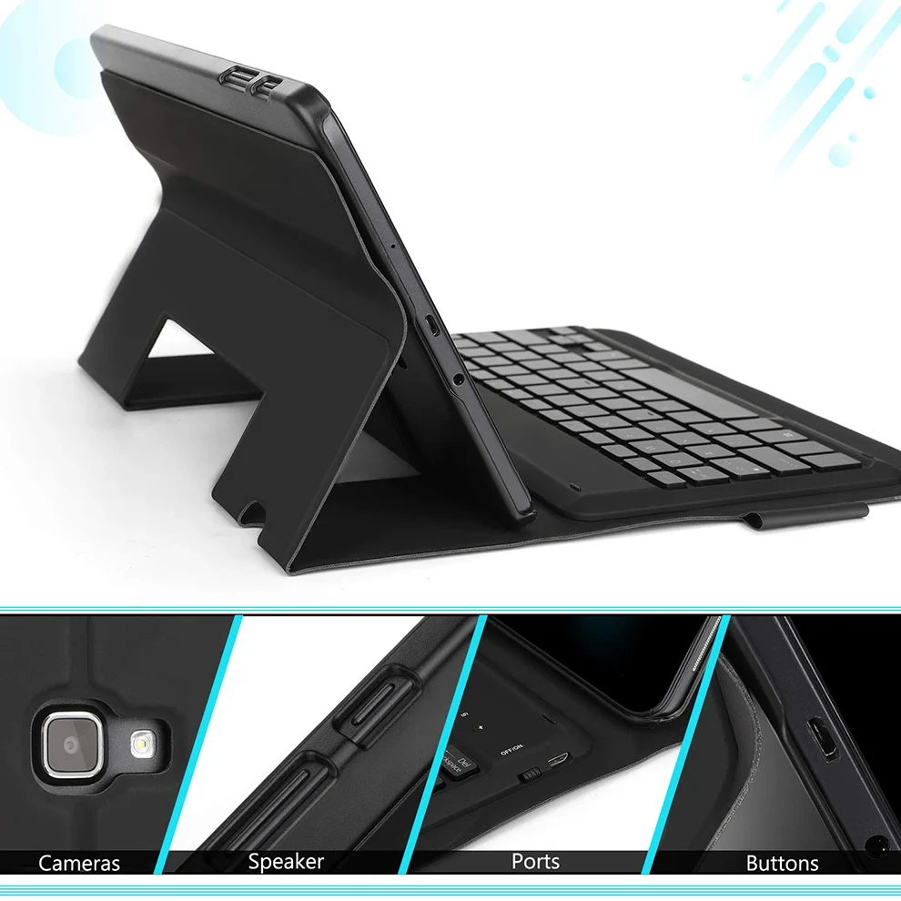 Чехол с беспроводной клавиатурой Jelly comb для Samsung Galaxy Tab A 10 1 2019 чехол планшета T5