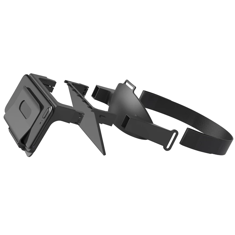Скрытый зритель AR мобильный 3D смартфон Очки виртуальной реальности VR шлем фильм