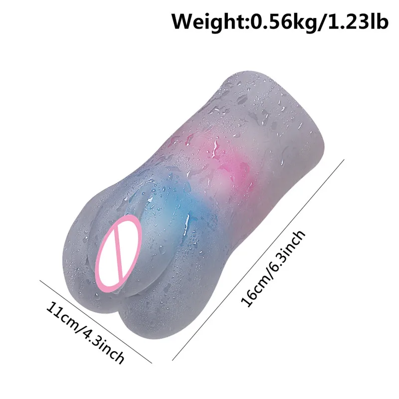 Хрустальная Мужская чашка для мастурбации Портативные Ручные Реалистичные