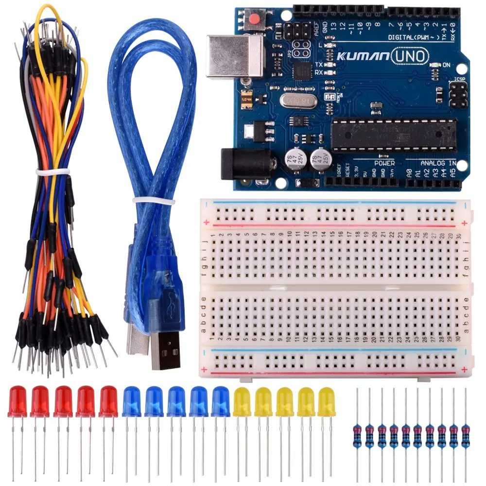 Miroad Basic Starter Наборы для Arduino робот проектов и начинающих учащихся с UNO R3 макет LED