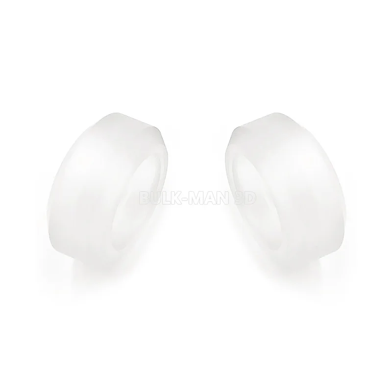 100 шт./лот оптовая продажа высокая точность Xtreme Solid V Wheel Clear Polycarbonate для Slot Rail|Детали