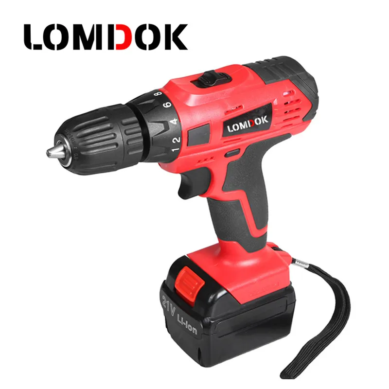 Шуруповерт аккумуляторный 21 в водостойкий|electric screwdriver|battery screwdriverpower tools |