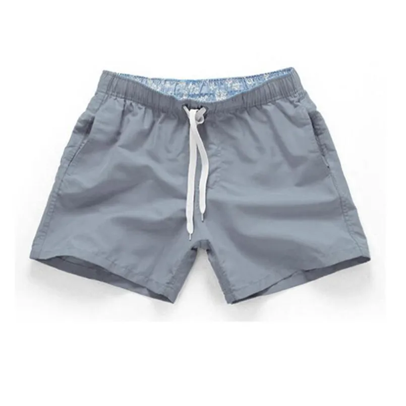 Summer Board shorts men casual solid Mid Beach fashion printed Waist man Straight Drawstring S-3XL Hot sale | Мужская одежда