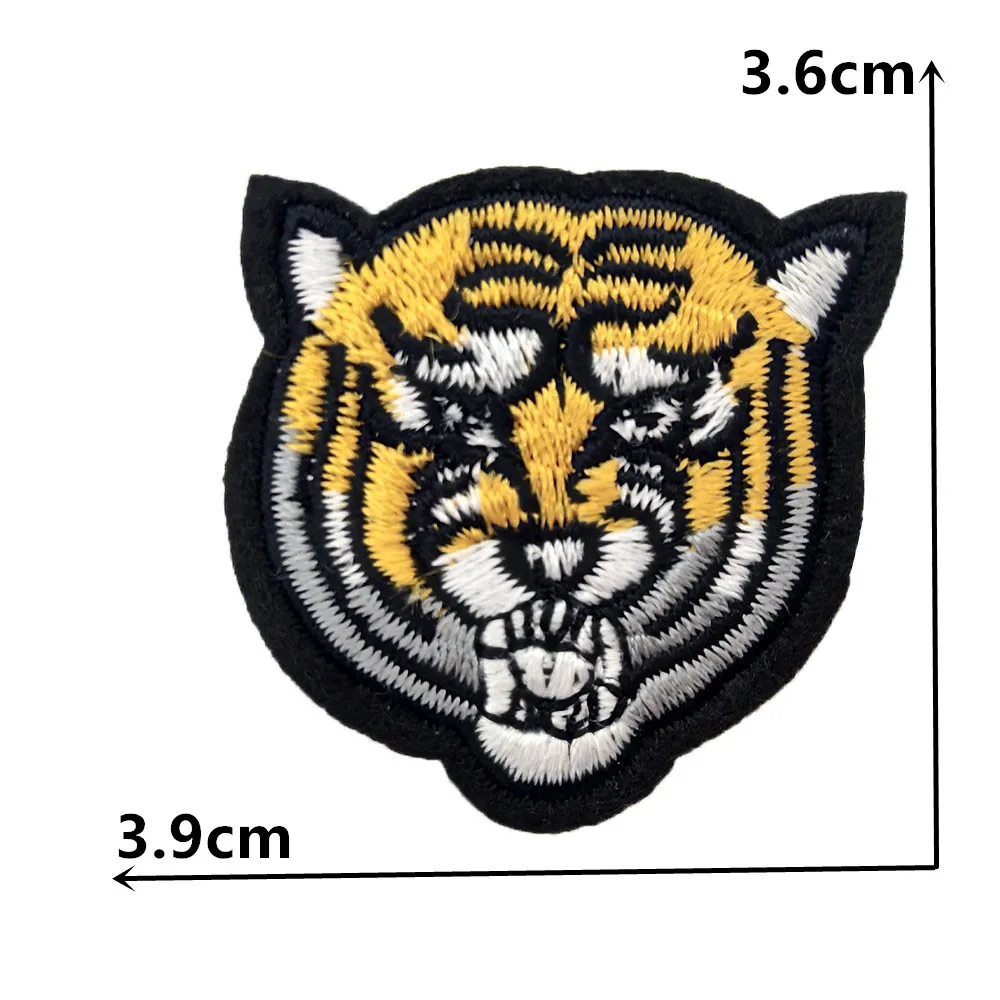 

Cute Cartoon Animal Hot Melt Glue Patch Children Clothes Sewing Embroidery Iron Patch Decoration DIY Badge Decals Accessories