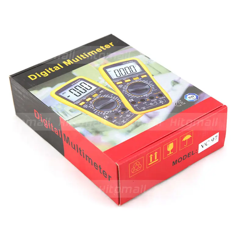 Профессиональный True RMS Авто диапазон 4000 отсчетов Сопротивление Емкость Частота