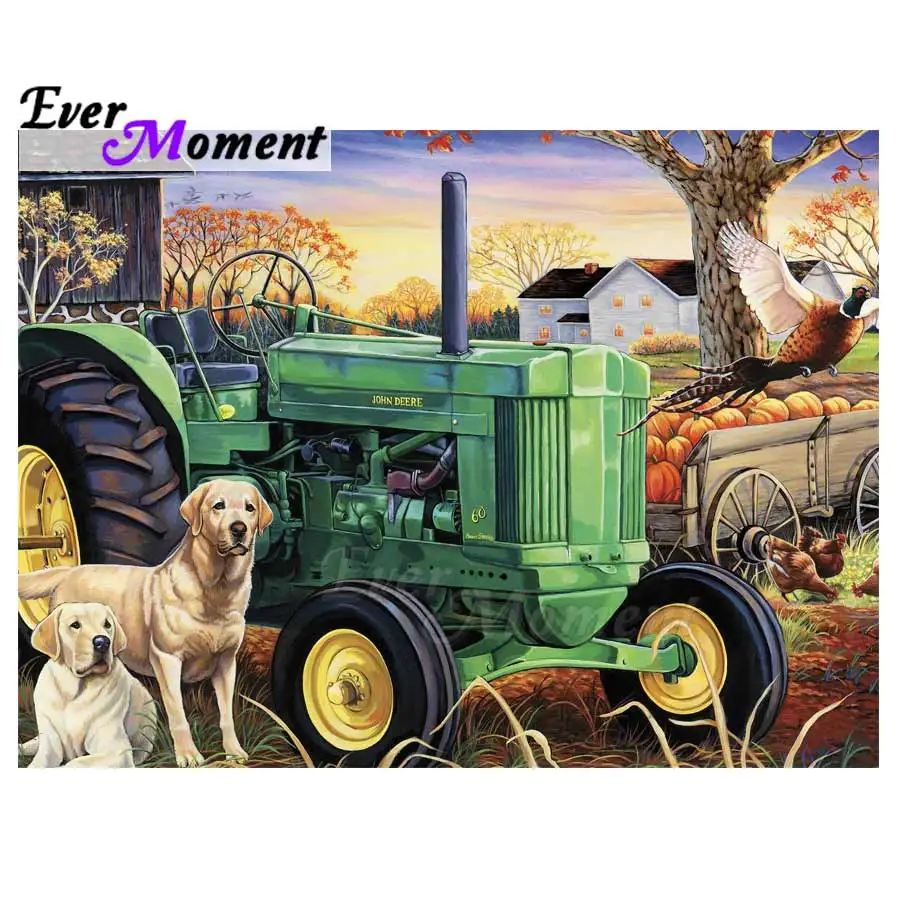 Картина с бриллиантами Ever Moment стразы мозаика полностью квадратная для собак