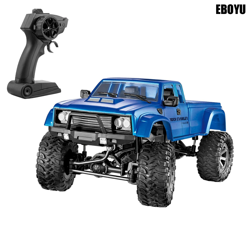 EBOYU FY002A 2 4 Ghz 1/16 4WD внедорожный Радиоуправляемый грузовик с передней светодиодной