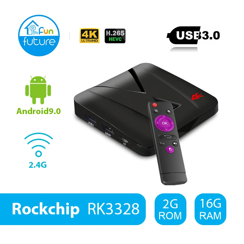 ТВ-приставка MX10 mini Android 9 0 2 ГБ DDR3 16 Гб eMMC Четырехъядерный 4K HDR 4 ГГц Wi-Fi USB 3 Смарт PK X96