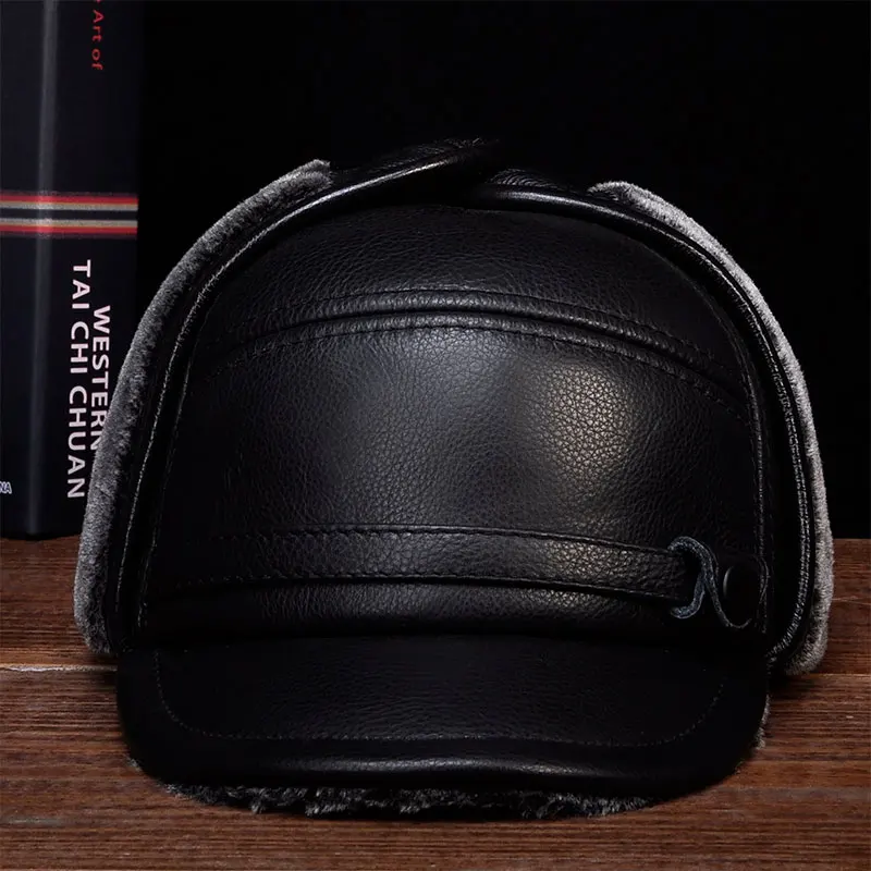 

Мужская бейсбольная Кепка HL132 из натуральной кожи, новинка 2021, стильная Весенняя бейсболка из натуральной коровьей кожи, Кепка