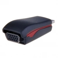 Адаптер HDMI штекер VGA Женский белый и черный цвет с питанием от USB аудио видео|vga