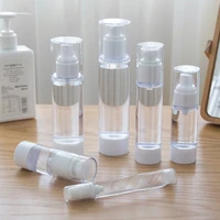 15ml 30ml 50ml 80ml 100ml empty serum bottles vacuum pump bottles as plastic lotion sub bottling with pp cream airless bottle