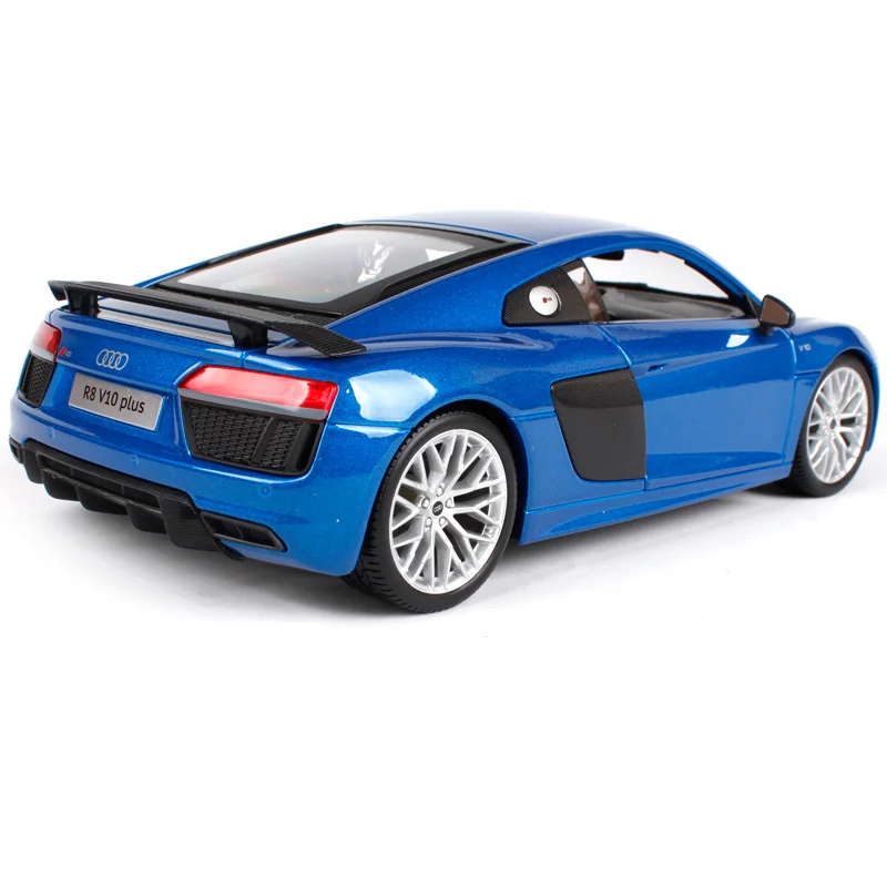 Спортивный автомобиль Maisto 1:18 Audi R8 V10 PLUS литая модель автомобиля новая игрушка в