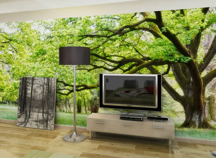 Обои для фотографий с изображением леса дерева пейзажа деревьев 3D фотообои