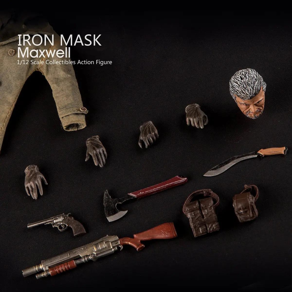 Коллекционная экшн-фигурка Estartek V00010 1:12 YEW Iron Mask Max Well 1/12 | Игрушки и хобби