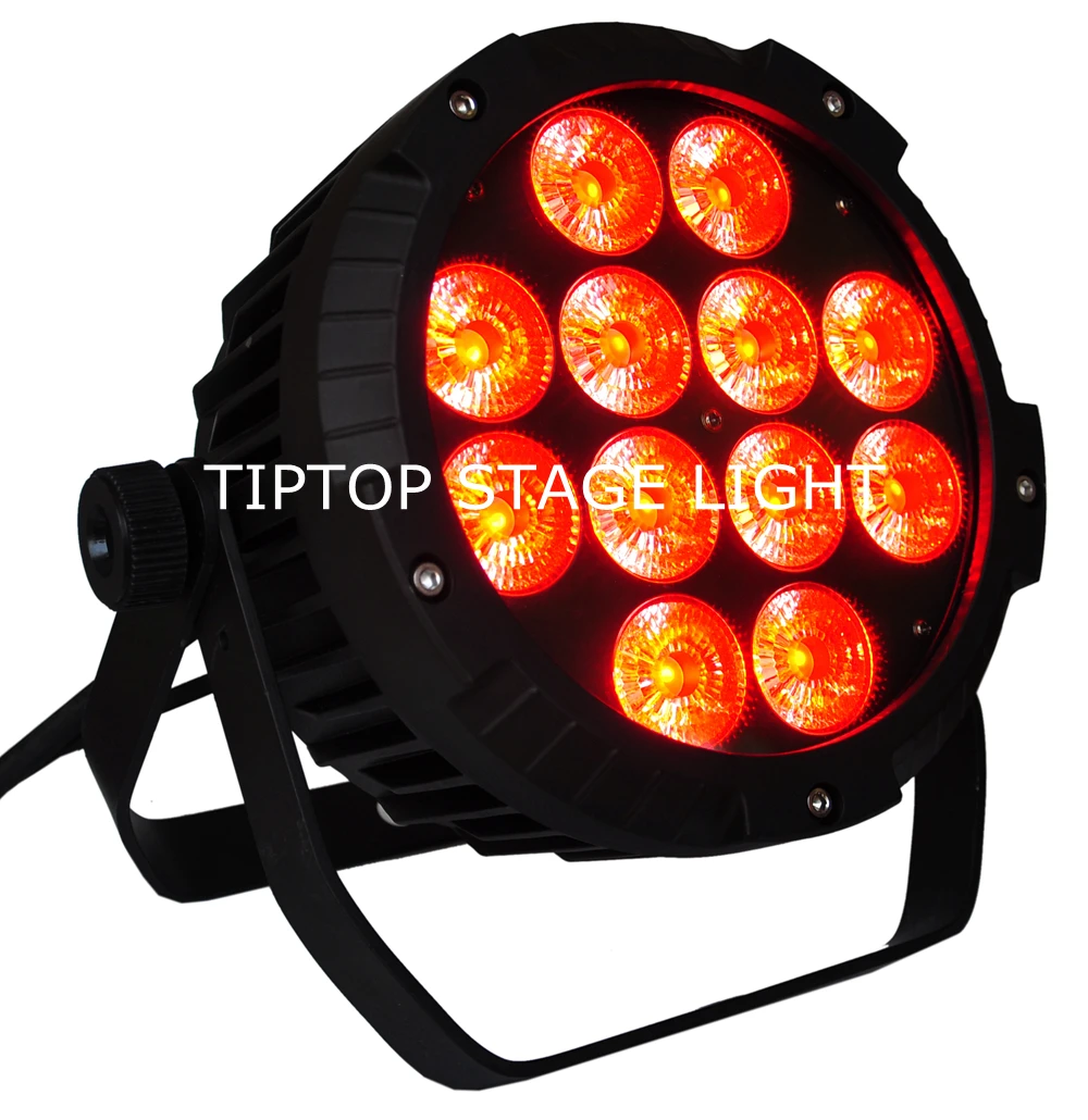 Уличный светодиодный светильник Par Light 12x18 Вт RGBWAUV водонепроницаемый IP65