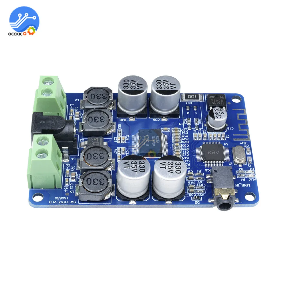 Усилитель TDA7492P Bluetooth приемник звуковая плата усилитель двухканальный 2x25 Вт