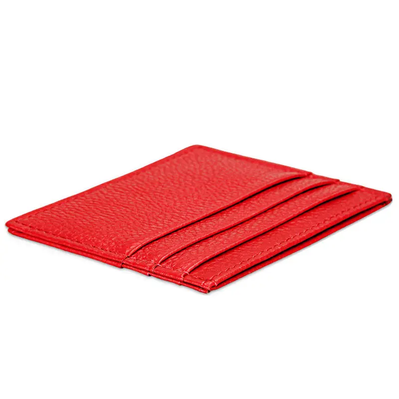 Кевин Юнь дизайнерский бренд из натуральной кожи тонкий держатель для кредитных