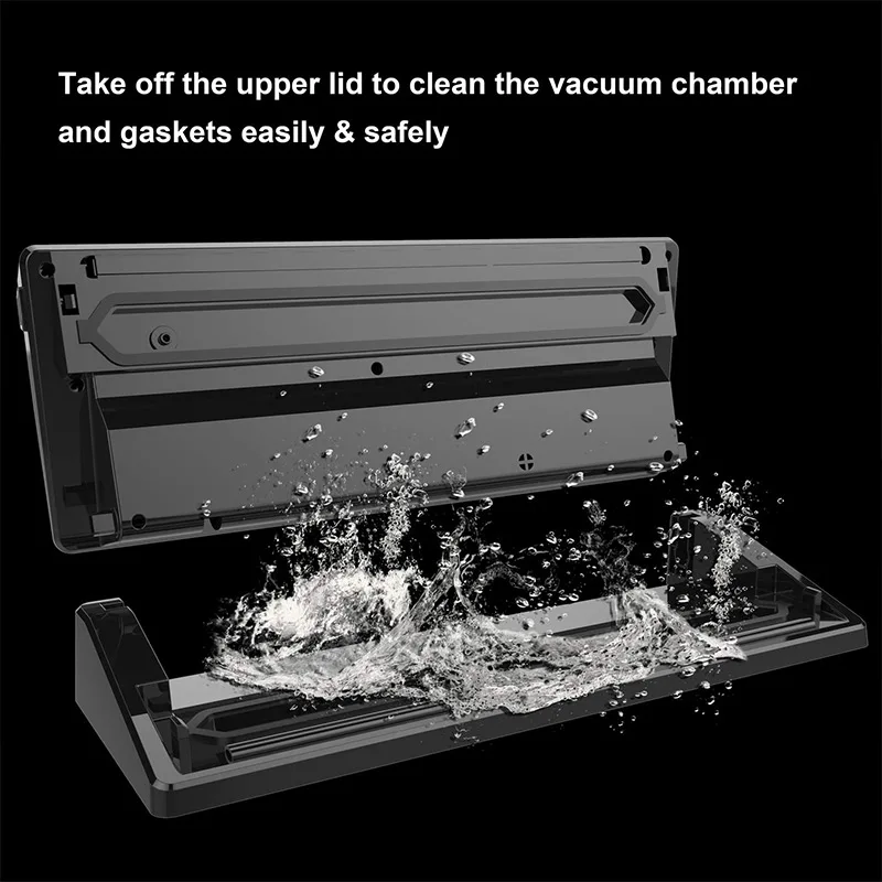 220V 110W Household Food Vacuum Sealer Packaging Machine Film Automatic Sealer Vacuum Packer