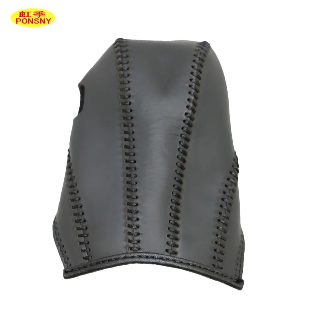 

PONSNY Gear Covers Case for Ssang Yong Korando Actyon 2014 Automatic Shift Collars Genuine Leather Hand-stitched Cover