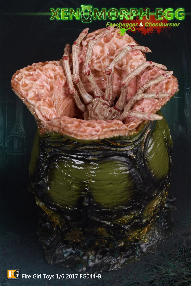 Fire Girl Toys FG044-A Xenomorph Egg Facebugger &amp Chestburster набор 1/6 подходит для 12-дюймовых экшн-фигурок