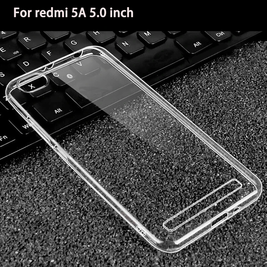 Soft silicone for Xiaomi Redmi 5A Case Luxury soft TPU Silicone Cover Coque Fundas Capa on redmi5A clear cover 5.0&quot |