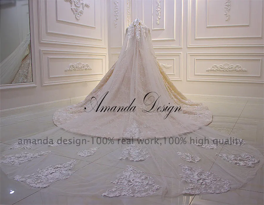 Свадебное Платье Amanda Design роскошное свадебное платье с длинными рукавами и