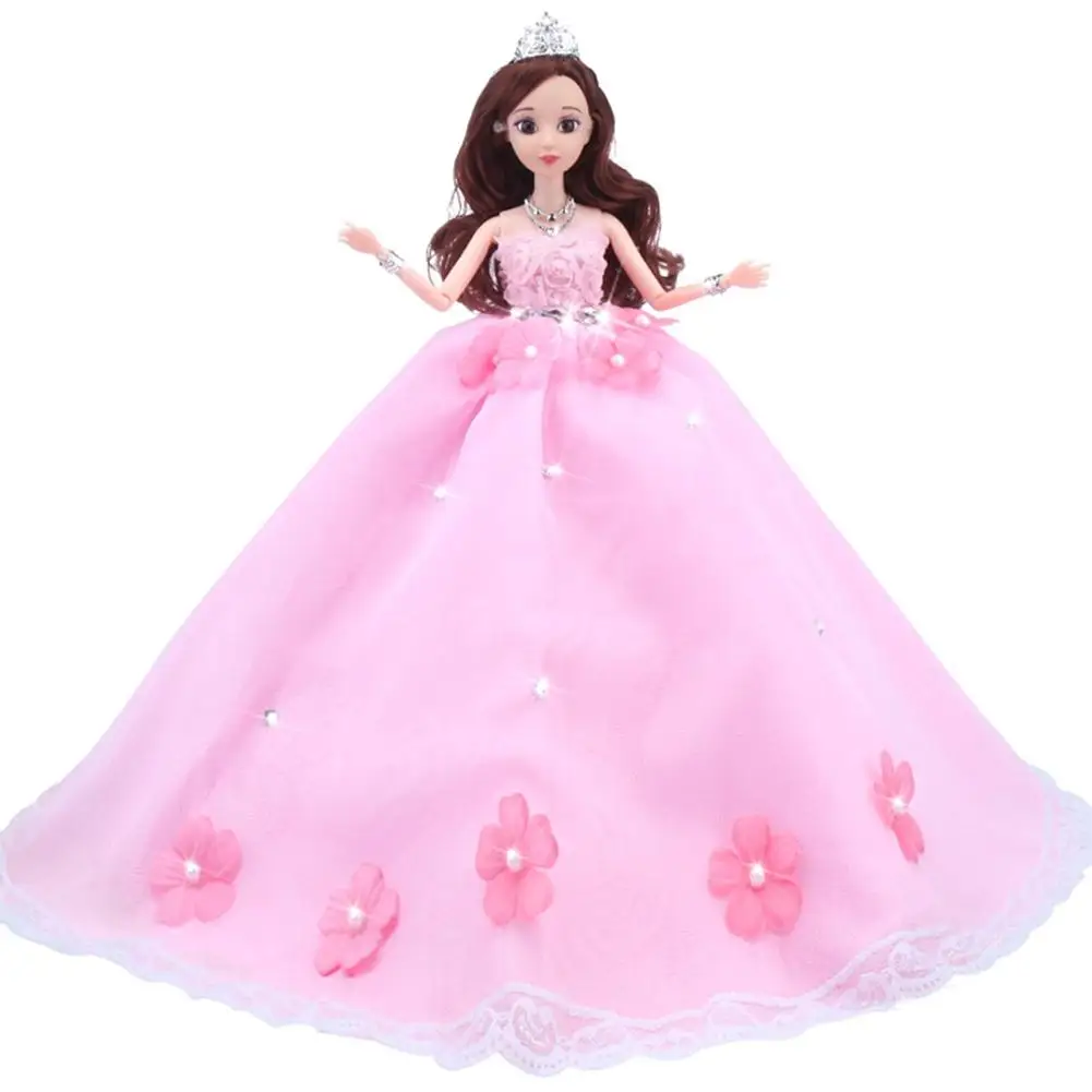 LeadingStar великолепное розовое цветочное свадебное платье с жемчугом вуалью