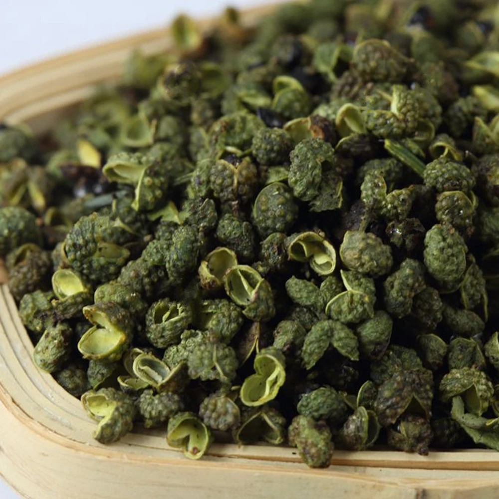 

400g free shipping natural dried Sichuan green pepper&green Chinese prickly ash