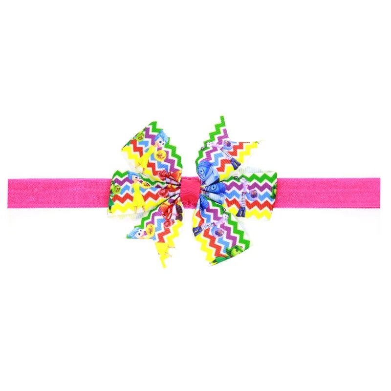 1 шт. детский обруч для волос с бантом цветочным узором|ribbon hair band|children hairhair band |