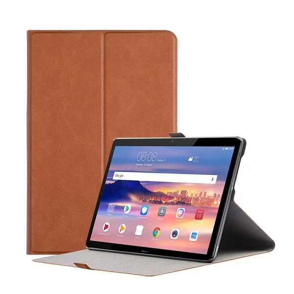 HWT510 FMYP BN Чехол-подставка в виде книжки для huawei mediapad T5 10 AGS2-W09/L09/L03/W19 10," планшетный ПК чехол для huawei mediapad T5 10,1 чехол Крышка - Цвет: HWT510 FMYP BN