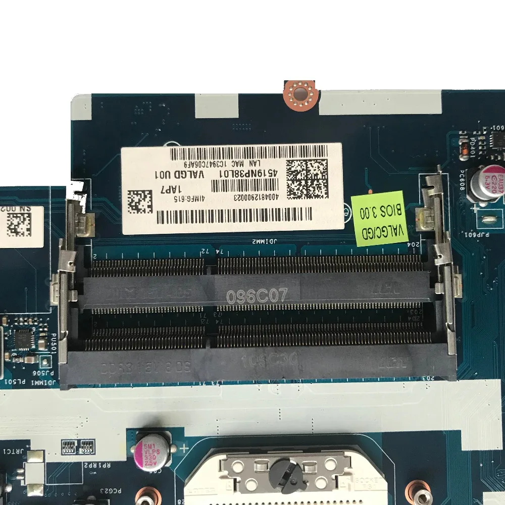 SZWXZY новый оригинальный 90003235 для ноутбука Lenovo G505 материнская плата DDR3 VALGC_GD LA A092P 100%