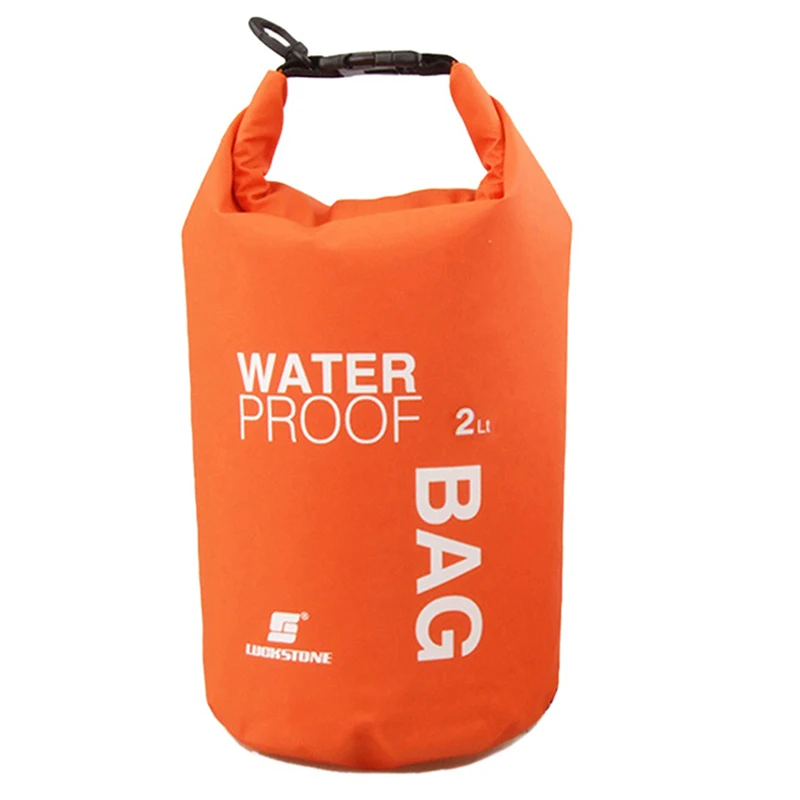 

2L Camping hiking PVC waterbag waterproof bag Camping Dry Bags Outdoor Traveling Ultralight Rafting Bag waterproof box