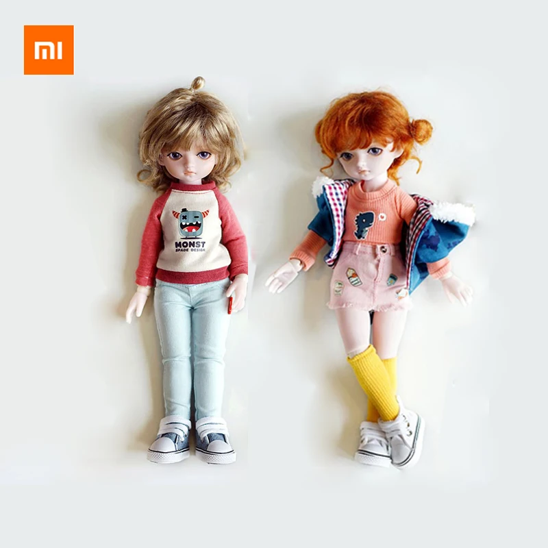 Кукла Xiaomi Monst многосоставная подвижная изысканная Подарочная коробка игрушка
