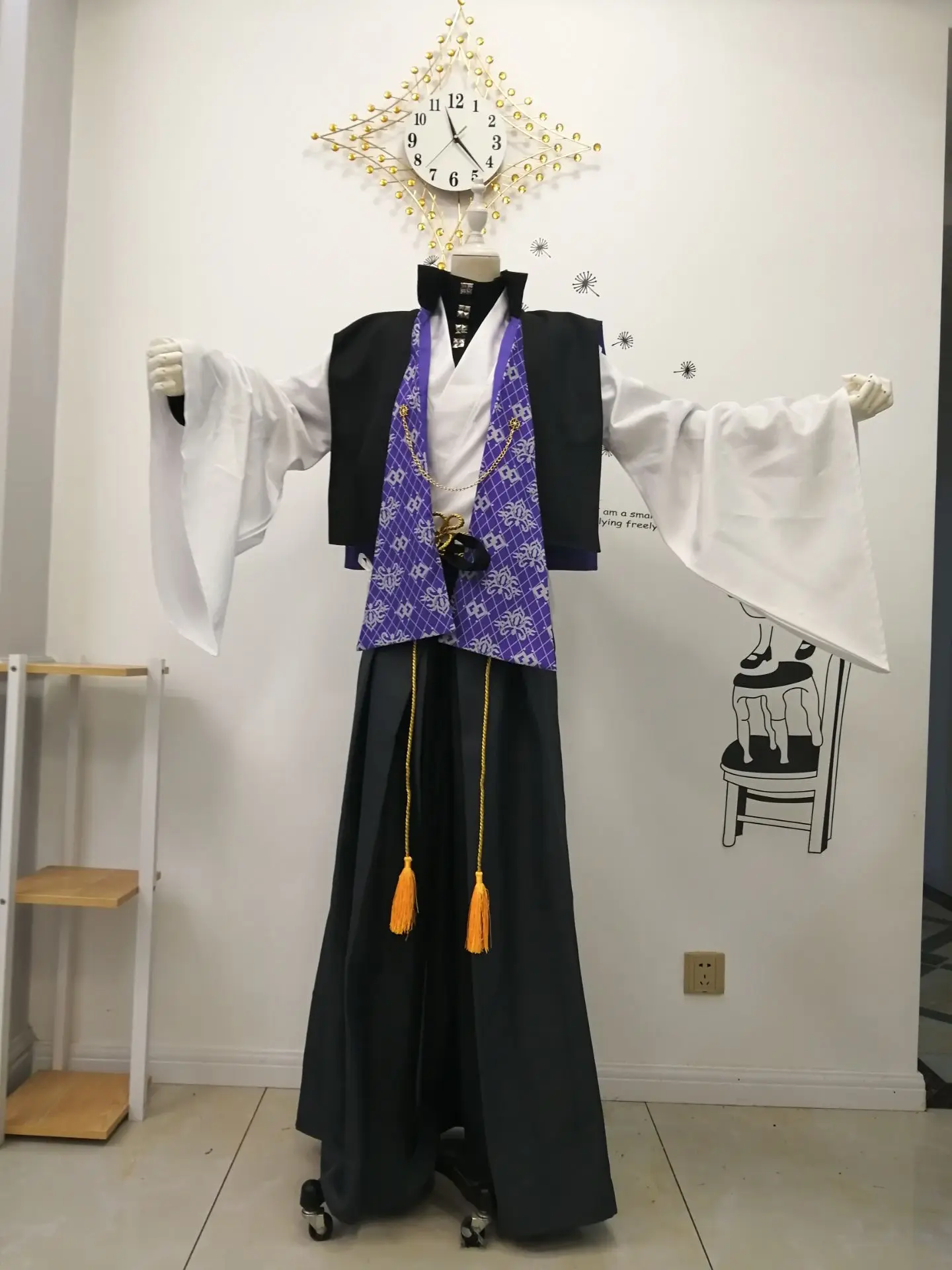 

Amine DRB Division Rap Battle GENTARO YUMENO Cosplay Costume Adult Unisex Halloween Custom Made Carnival Costumes