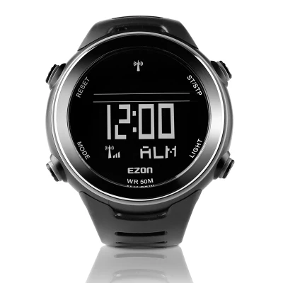 Цифровые часы EZON для мужчин спортивные активного отдыха бега плавания