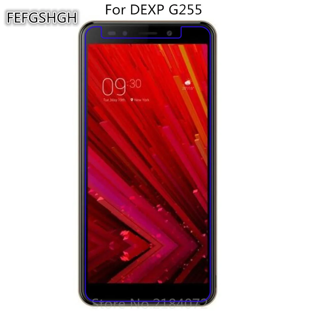 2 шт. закаленное стекло для DEXP G255 защитная пленка 9H защита экрана