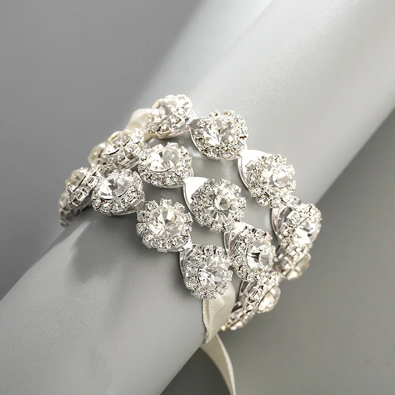 SLBRIDAL Gorgeous Rhinestone Crystal Wedding Headband Bridal Headpieces Hair accessories Bridesmaids Fashion Daily Women Jewelry | Украшения