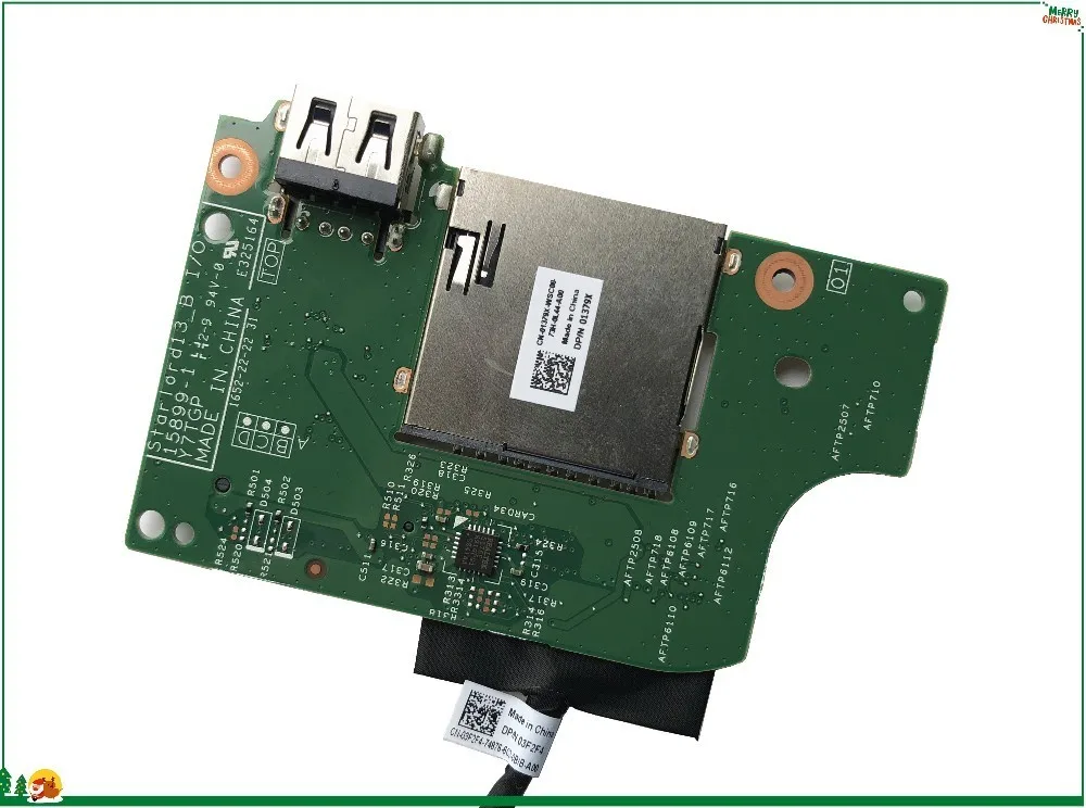 USB-устройство для чтения карт ноутбука с кабелем 1379X 01379X Φ Dell Inspiron 5368 5568 450.07Y04.0001 100%