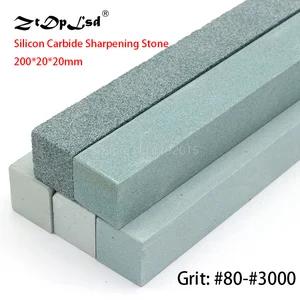 Точильный камень для ножей, зернистость 80-3000, 200 х20 мм, 1 шт.