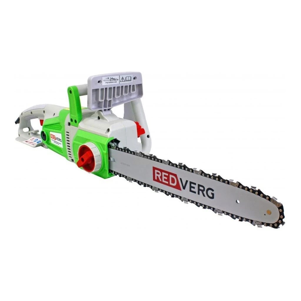 Пила цепная электрическая RedVerg RD EC2200 16S (Мощность 2200 Вт длина шины 40 см шаг цепи