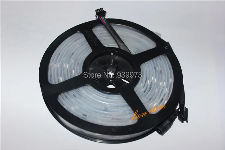 5 м 6803 IC 5050 цифровая RGB полоса 150LED IP67 трубка Водонепроницаемая мечта волшебный