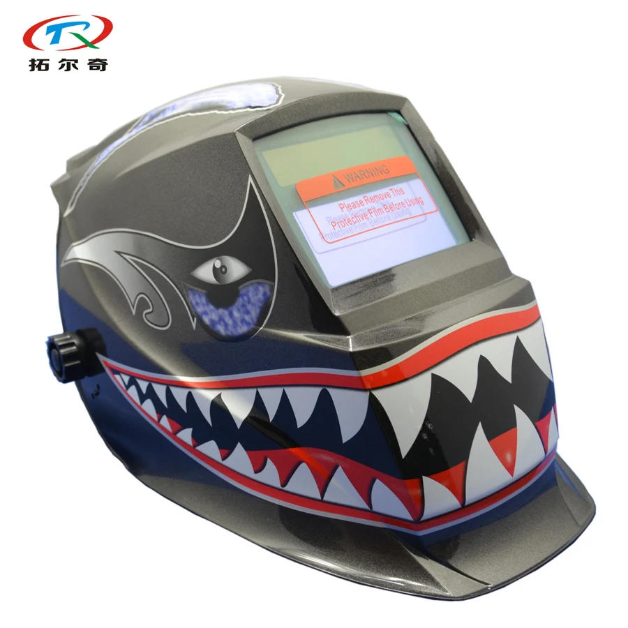 Шлем сварочный шлифовальный с автозатемнением Сварочная маска на все лицо