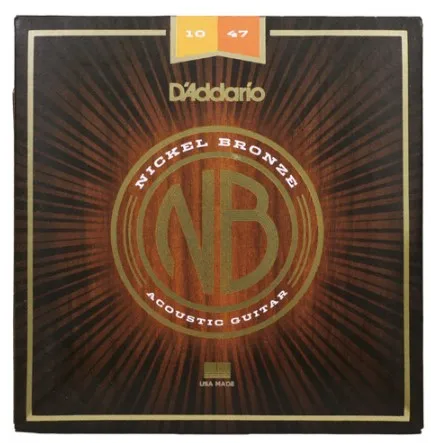 D'addario Никель бронзовые для акустической гитары строки NB1047 NB1152 NB1253 NB1256 NB1356
