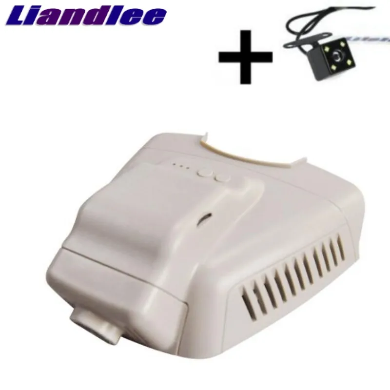 Gray Front And Back Liandlee для Mercedes Benz E MB W212 2009~ автомобильный дорожный рекорд WiFi DVR видеорегистратор для вождения - Название цвета: Gray Front And Back
