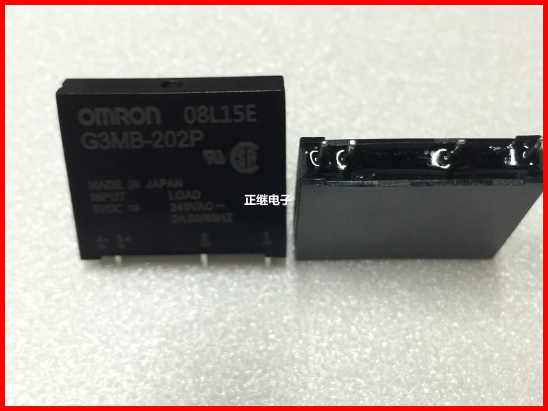 

New solid state relay G3MB-202P 5V 12V 24V 2A / 240VAC and G3MC common