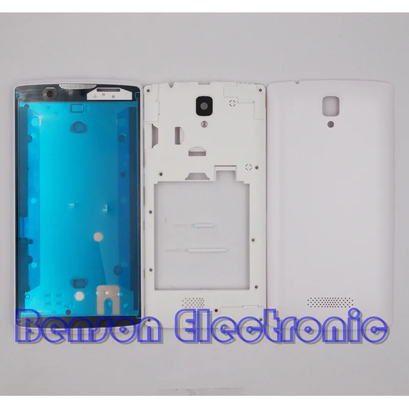 Новая передняя рамка BaanSam средняя задняя крышка аккумулятора для Lenovo A2580 A2010