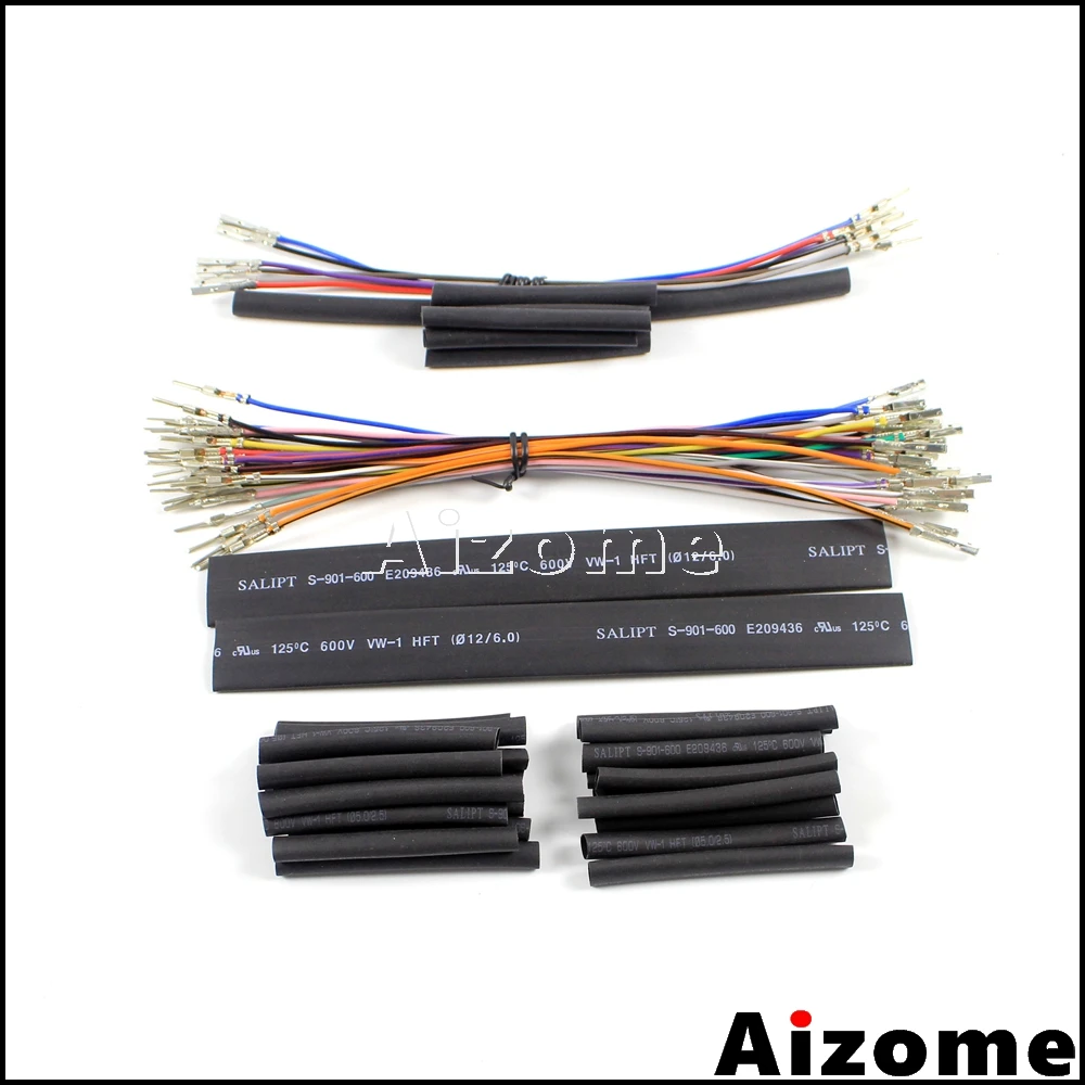 Мотоцикл 8 &quotРуль переключатель проводка расширения Комплект жгут для Harley Touring